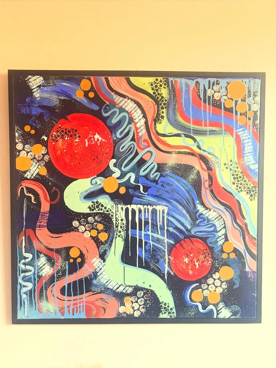 Pick-and-mix, on the easel